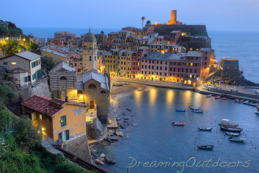 Vernazza Blue Hour