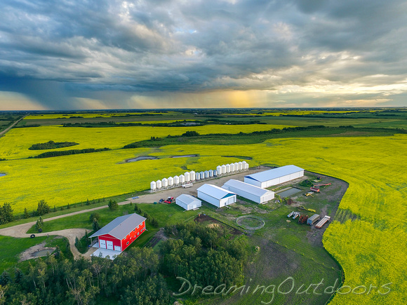 Big Farm on the Prairie