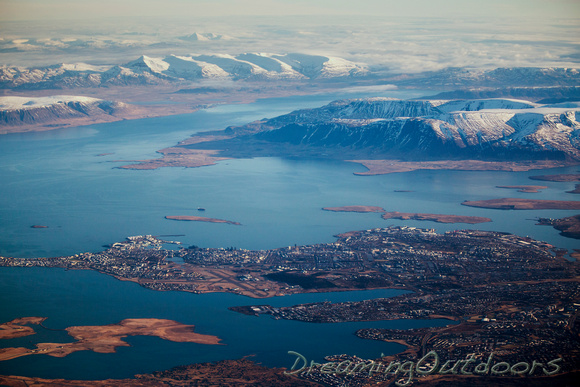 Descending to Iceland