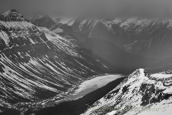 Landslide Lake, Bighorn Backcountry, AB